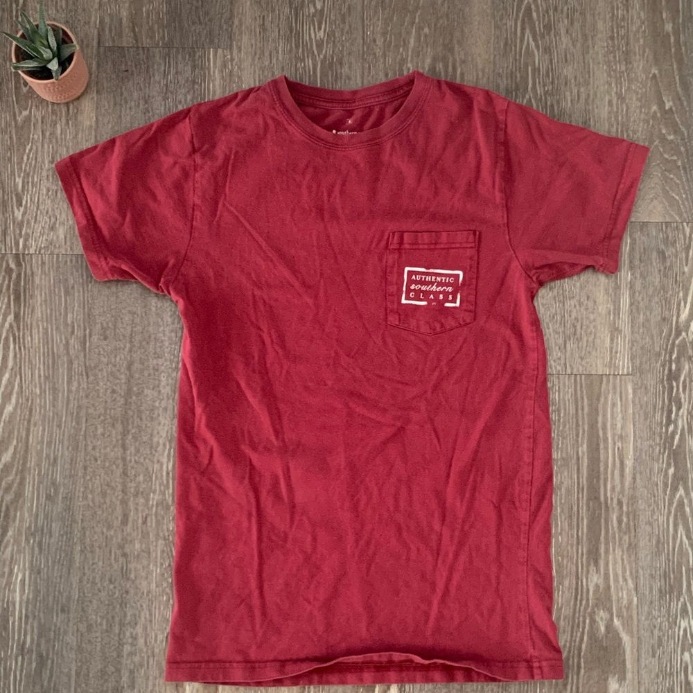 Southern marsh red t-shirt